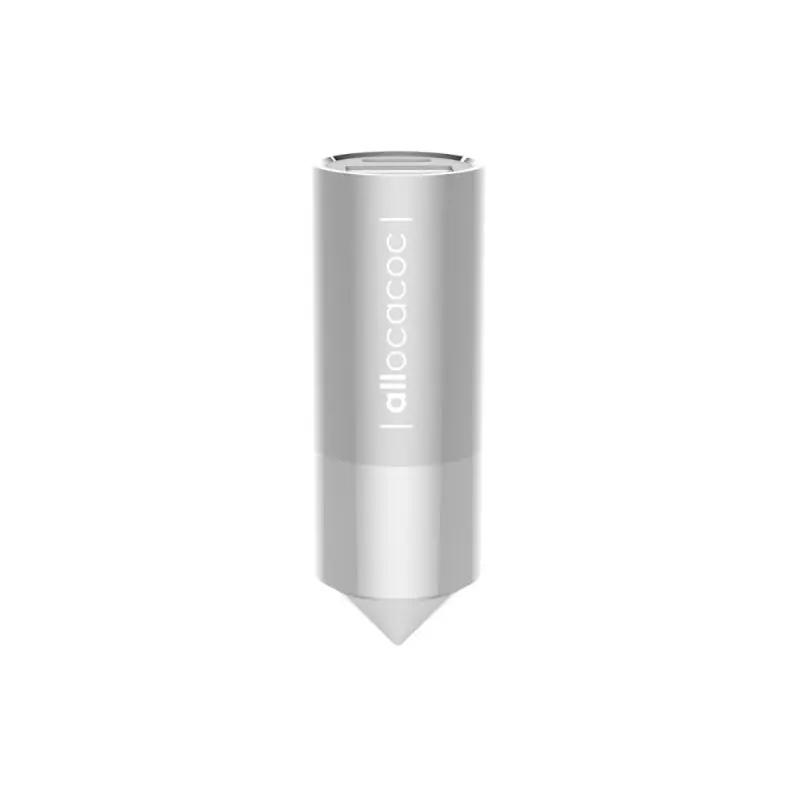 Designnest CarCharger |USB-C| Διπλός USB φορτιστής αυτοκινήτου (ασημί) – PhoneBazaar