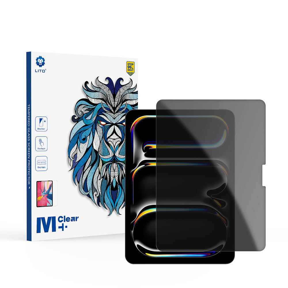 Lito - 2.5D Classic Glass - iPad Pro 11 (2024) / iPad Pro 11 (2025) - Privacy
