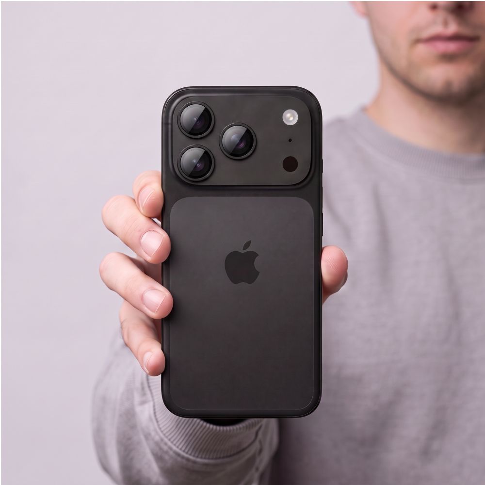 Tech-Protect Camfull Fit+ Προστατευτικό Κάμερας για iPhone 17 Pro Max - iPhone 18 Pro Max - Μαύρο