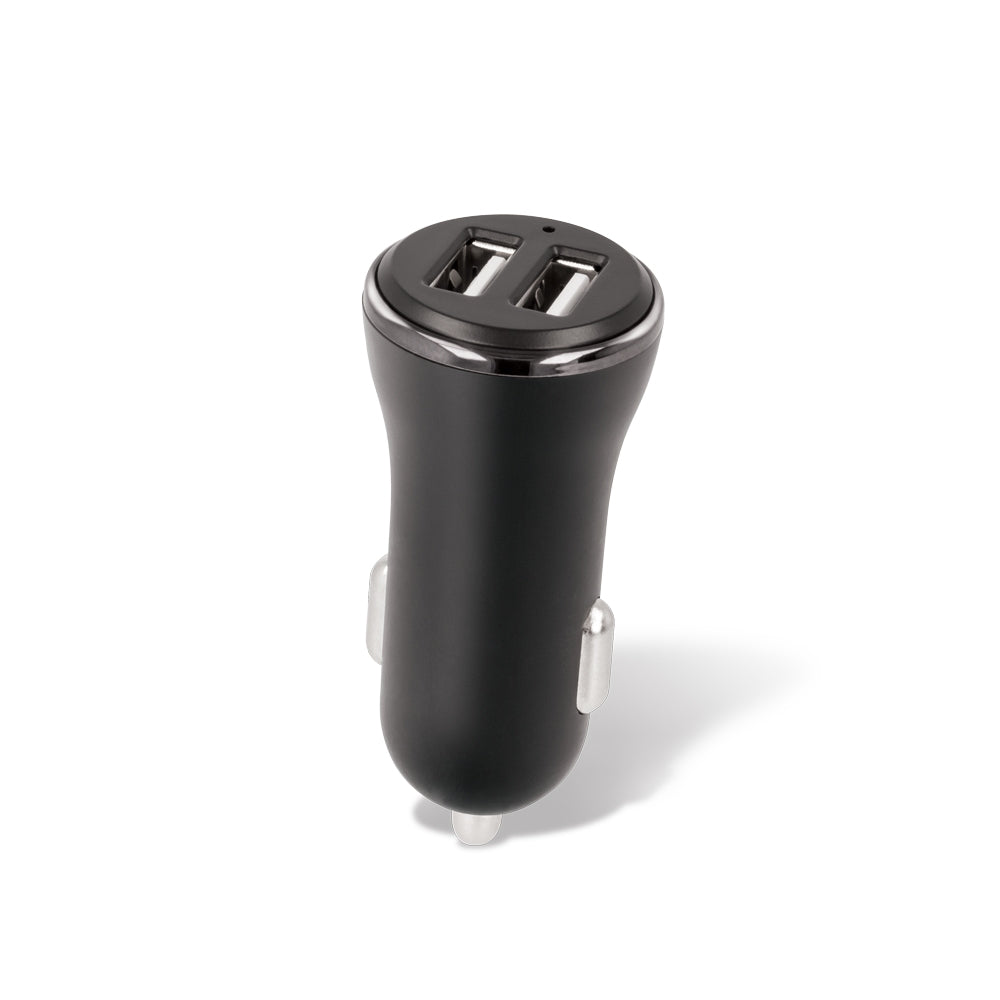 Forever Φορτιστής Αυτοκινήτου 2xUSB 2.4A Μαύρος CC-03 GSM034097