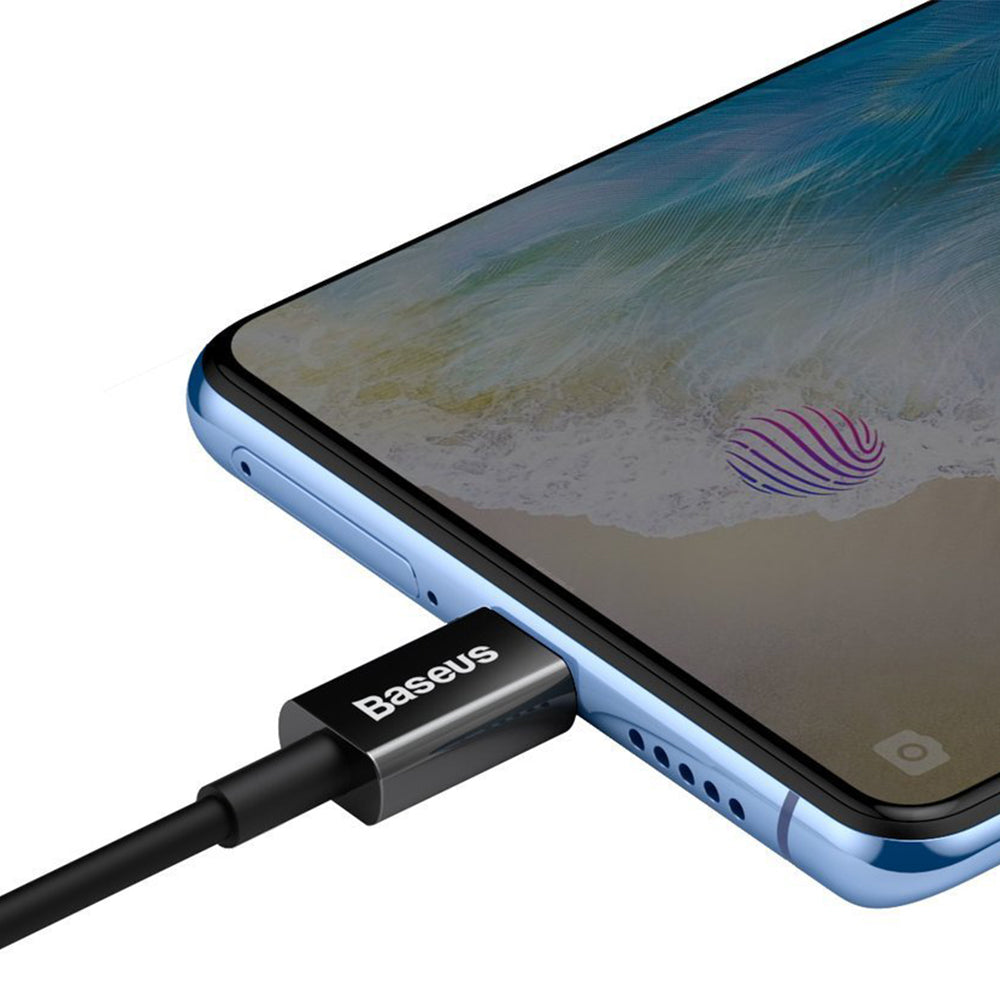 Baseus - Data Cable Superior Series (CAMYS-01) - USB to Micro-USB, 2A, 1m - Black