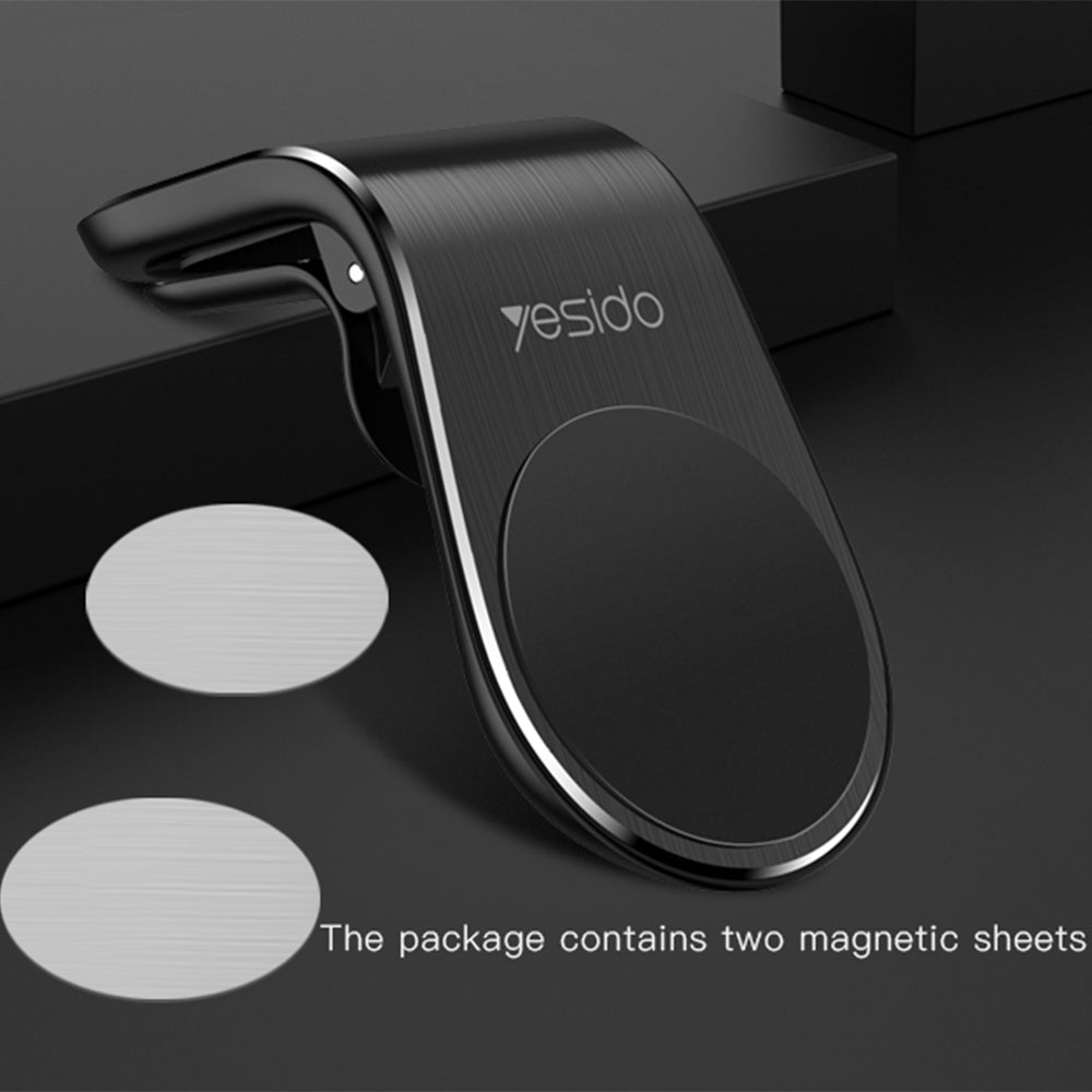 Yesido - Car Holder (C64) - Magnetic Grip for Air Vent - Black