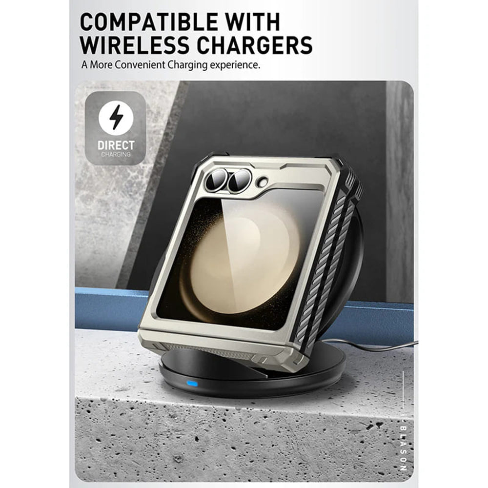 I-Blason - Armorbox - Galaxy Z Flip6 / Flip7 FE - Titan Gray