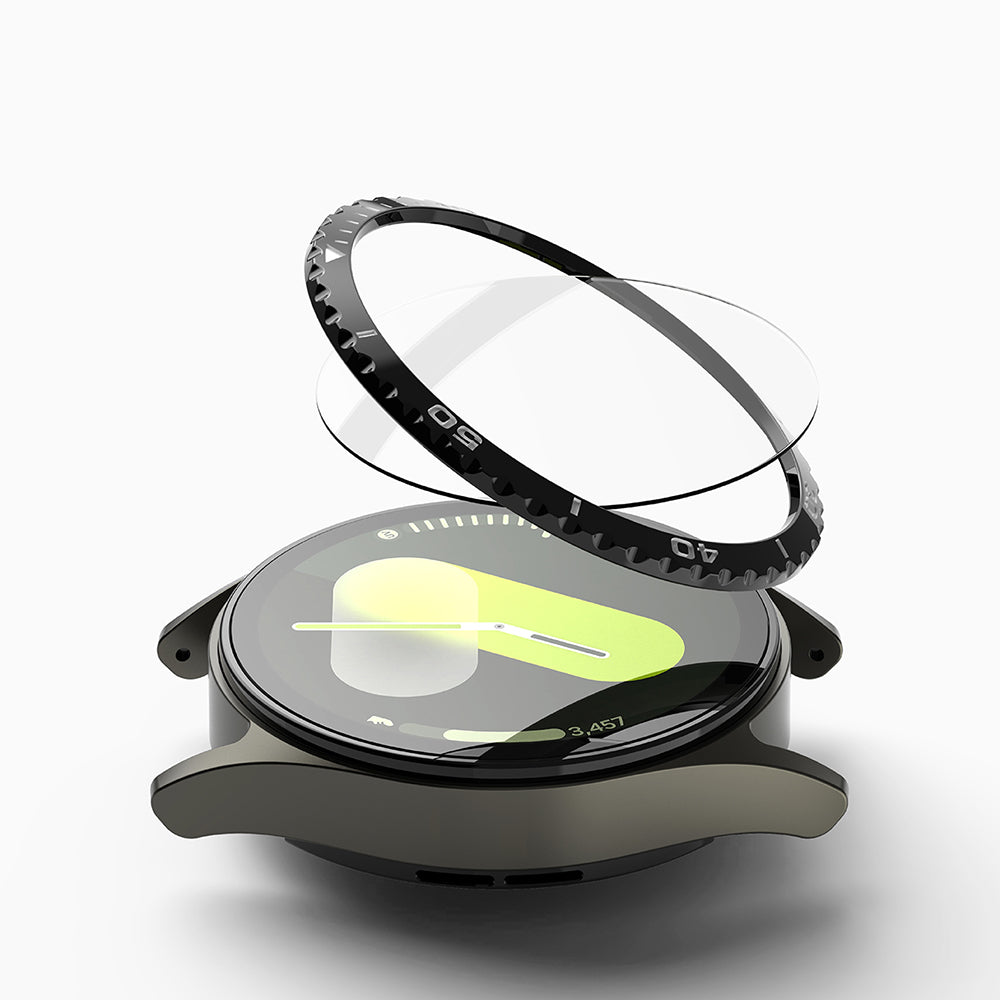 Ringke - Bezel Styling - Galaxy Watch7 40mm - Black Pattern6 (CB-GW7-40-02)