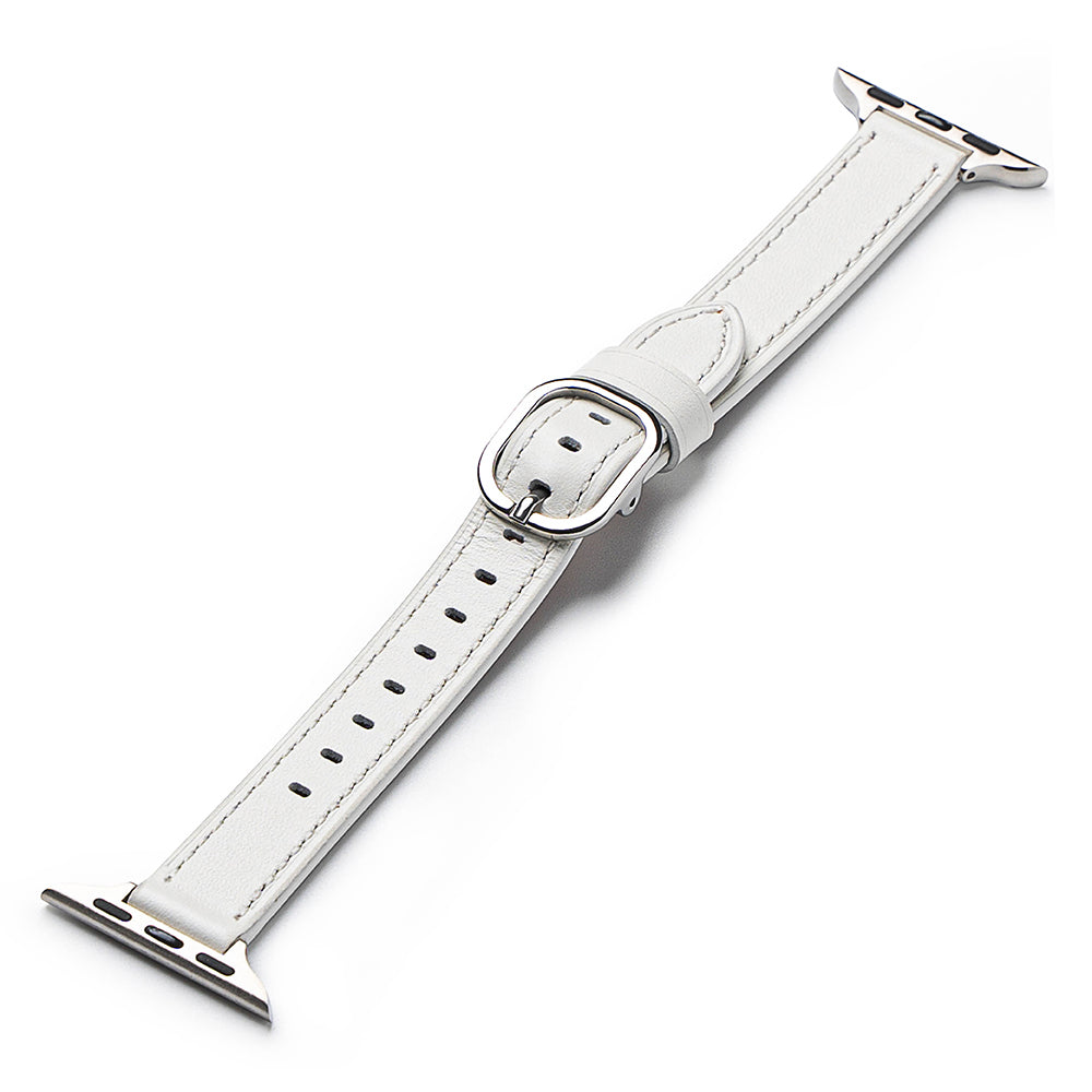 Ringke - Leather One Slim - Apple Watch SE 40mm - White