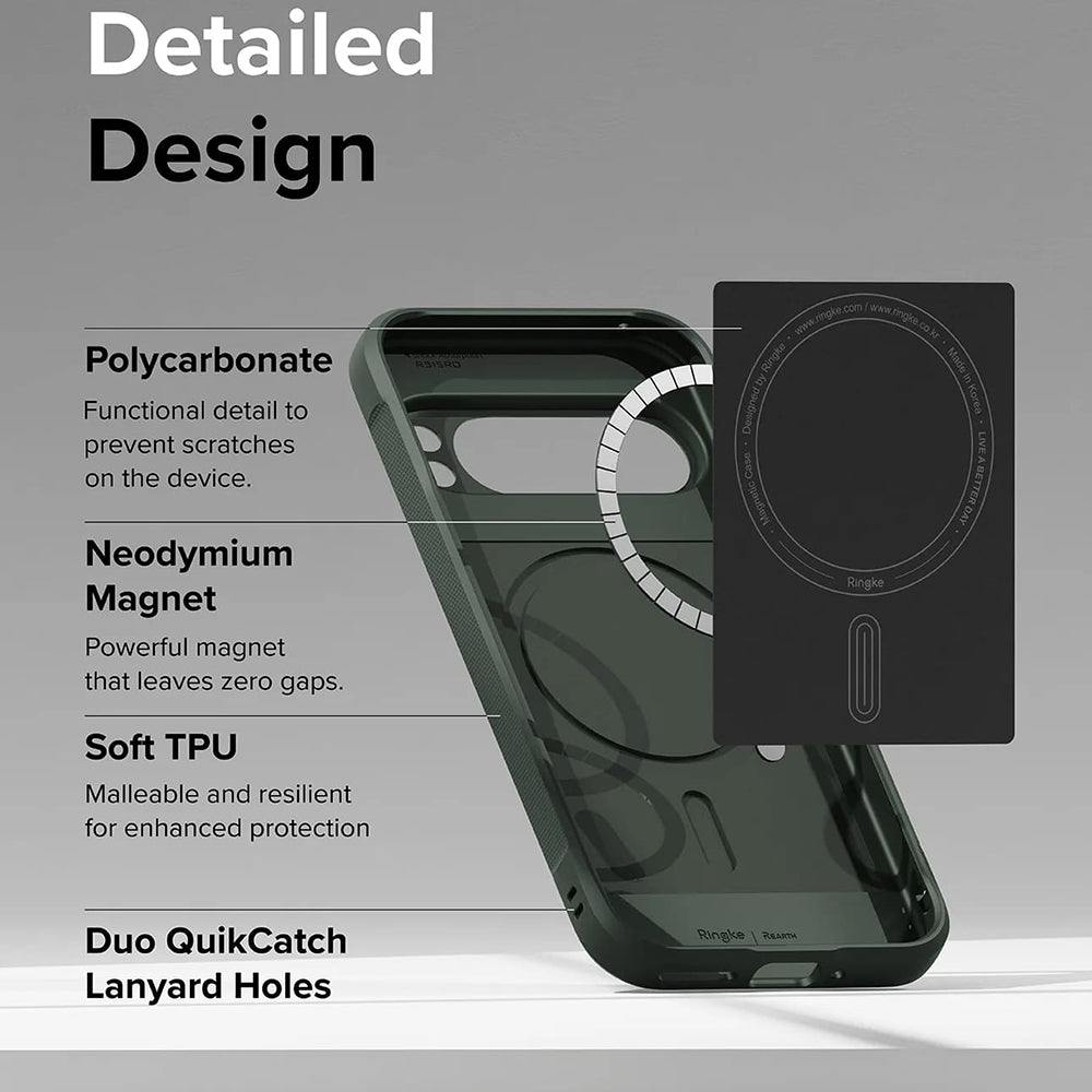 Ringke - Onyx MagSafe - Google Pixel 9 Pro - Dark Green
