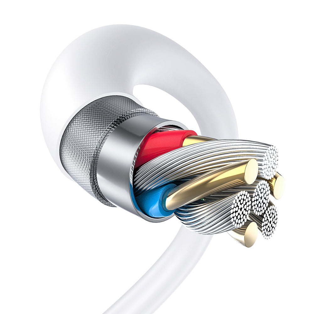 Lito - Data Cable (LD06V) - USB to Micro-USB, 2.4A, PVC, 1m - White