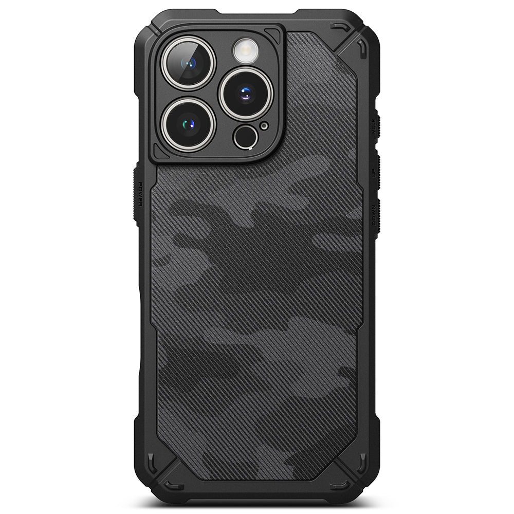 Ringke - Rugged Gear - iPhone 16 Pro Max - Camo Black