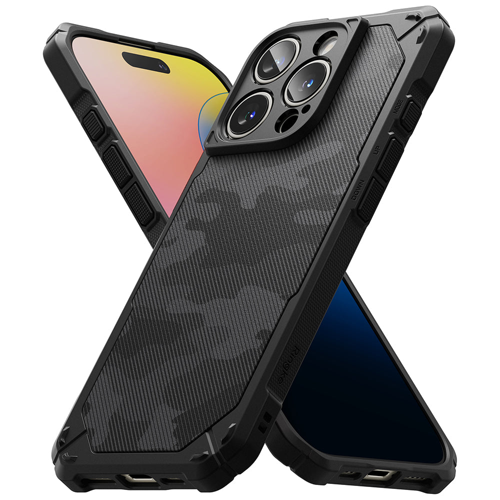 Ringke - Rugged Gear - iPhone 16 Pro Max - Camo Black