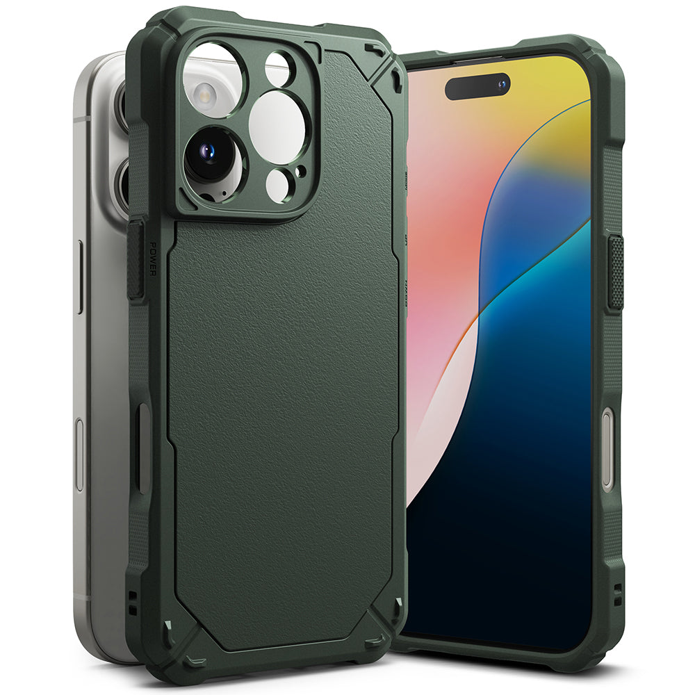 Ringke - Rugged Gear - iPhone 16 Pro Max - Dark Green