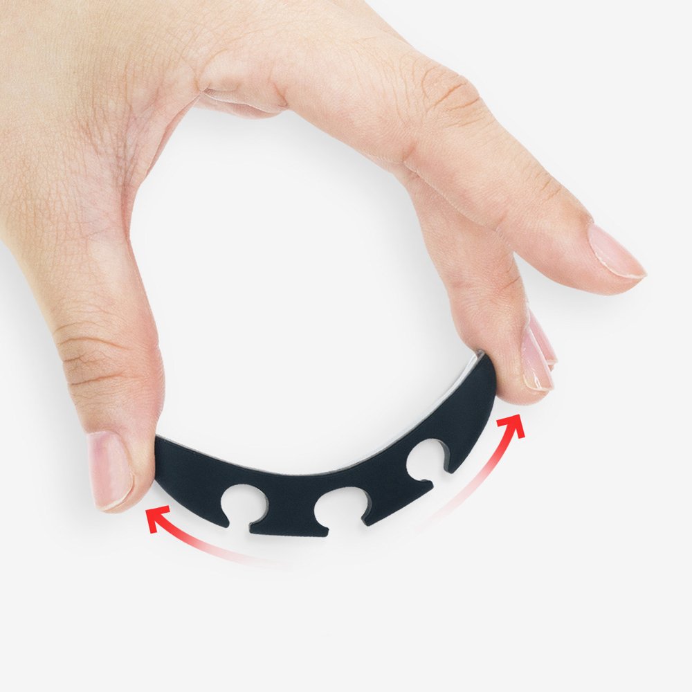 Ringke - Cable Organizer (4 pack) - 4 x 3 Slots - Multicolor