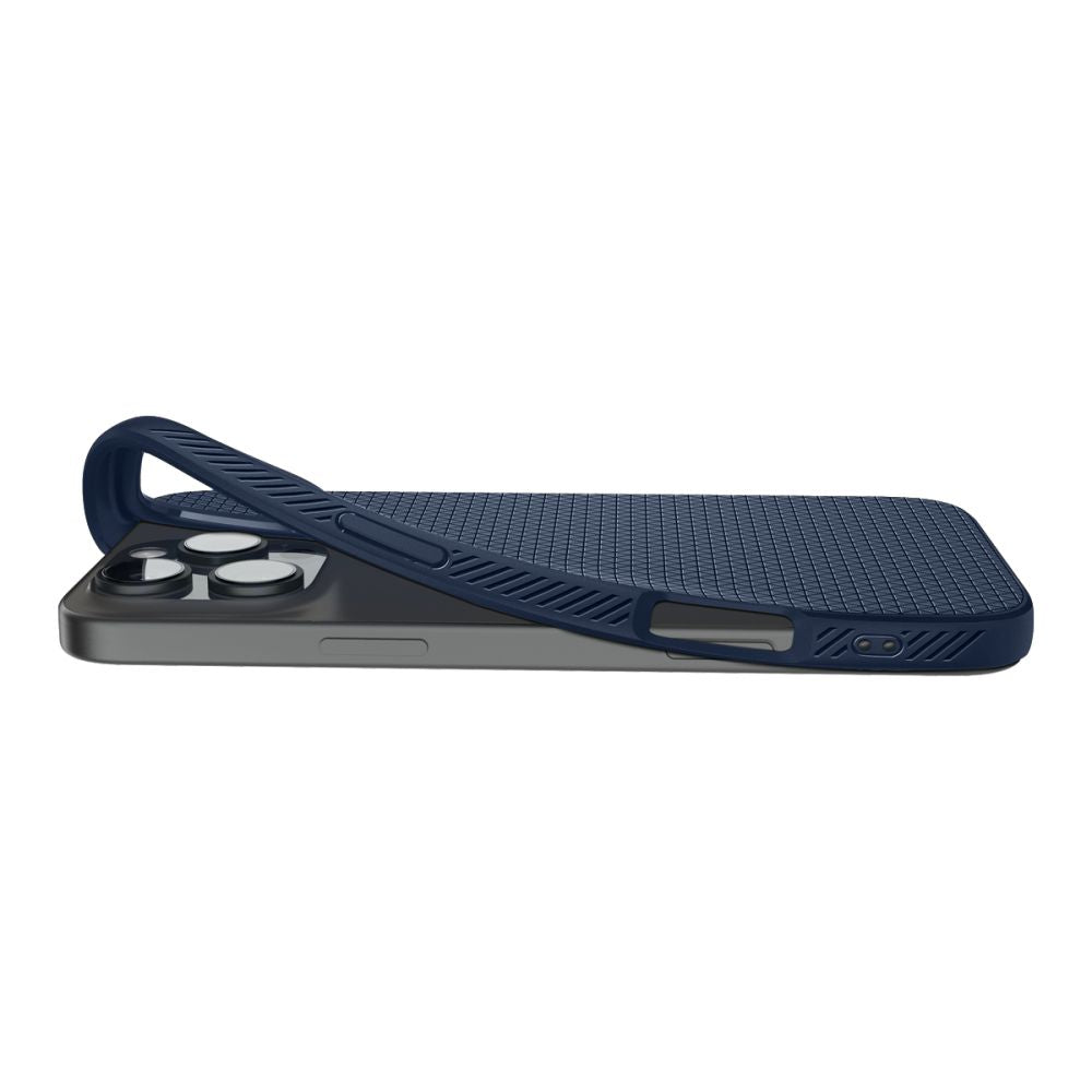 Spigen Liquid Air Case For Iphone 16 Pro Max - Blue