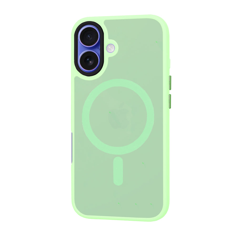 Techsuit - HaloFrost MagSafe Series - iPhone 16 - Light Green