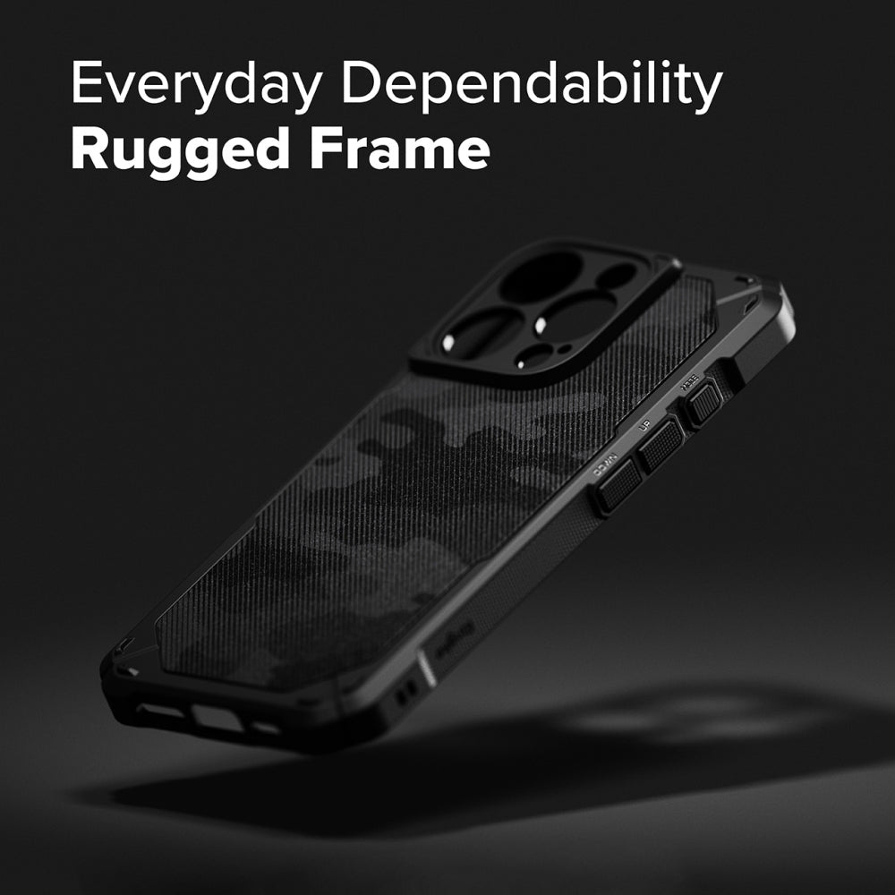 Ringke - Rugged Gear - iPhone 16 Pro Max - Camo Black