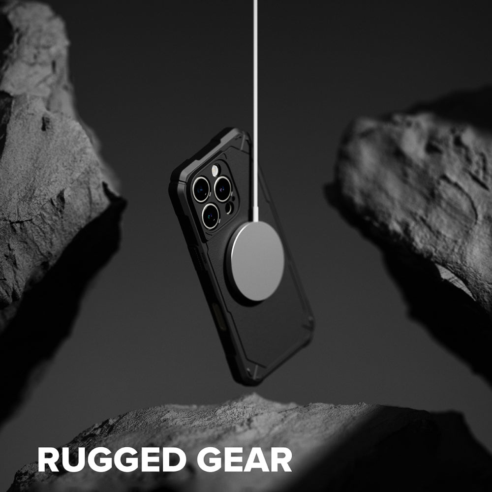 Ringke - Rugged Gear MagSafe - iPhone 16 Pro Max - Camo Black