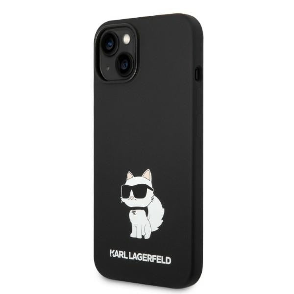 Karl Lagerfeld - Silicone MagSafe (KLHMP14MSNCHBCK) - iPhone 14 Plus - Choupette