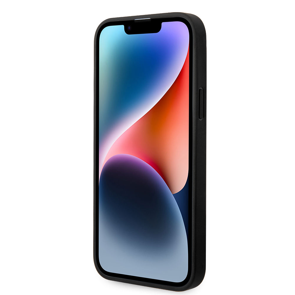 Karl Lagerfeld - Hardcase Monogram (KLHCP14MPGKLSKW) - iPhone 14 Plus - Brown Stripe