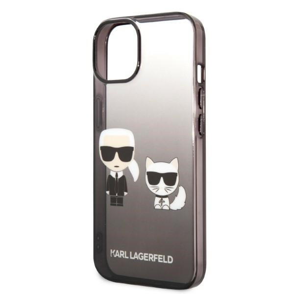 Karl Lagerfeld - Hardcase (KLHCP14MTGKCK) - iPhone 14 Plus - Gradient Ikonik Karl&Choupette