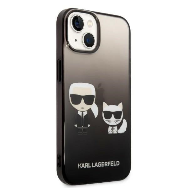 Karl Lagerfeld - Hardcase (KLHCP14MTGKCK) - iPhone 14 Plus - Gradient Ikonik Karl&Choupette
