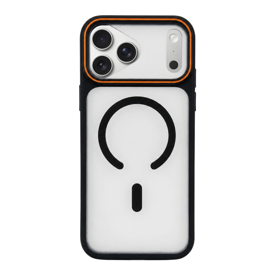 Θήκη Matte Διάφανη MagSafe - Μαύρο - iPhone 18 Pro