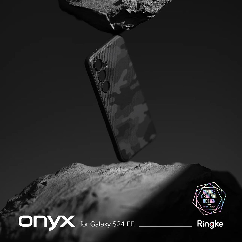 Ringke - Onyx Design - Galaxy S24 FE - Camo Black