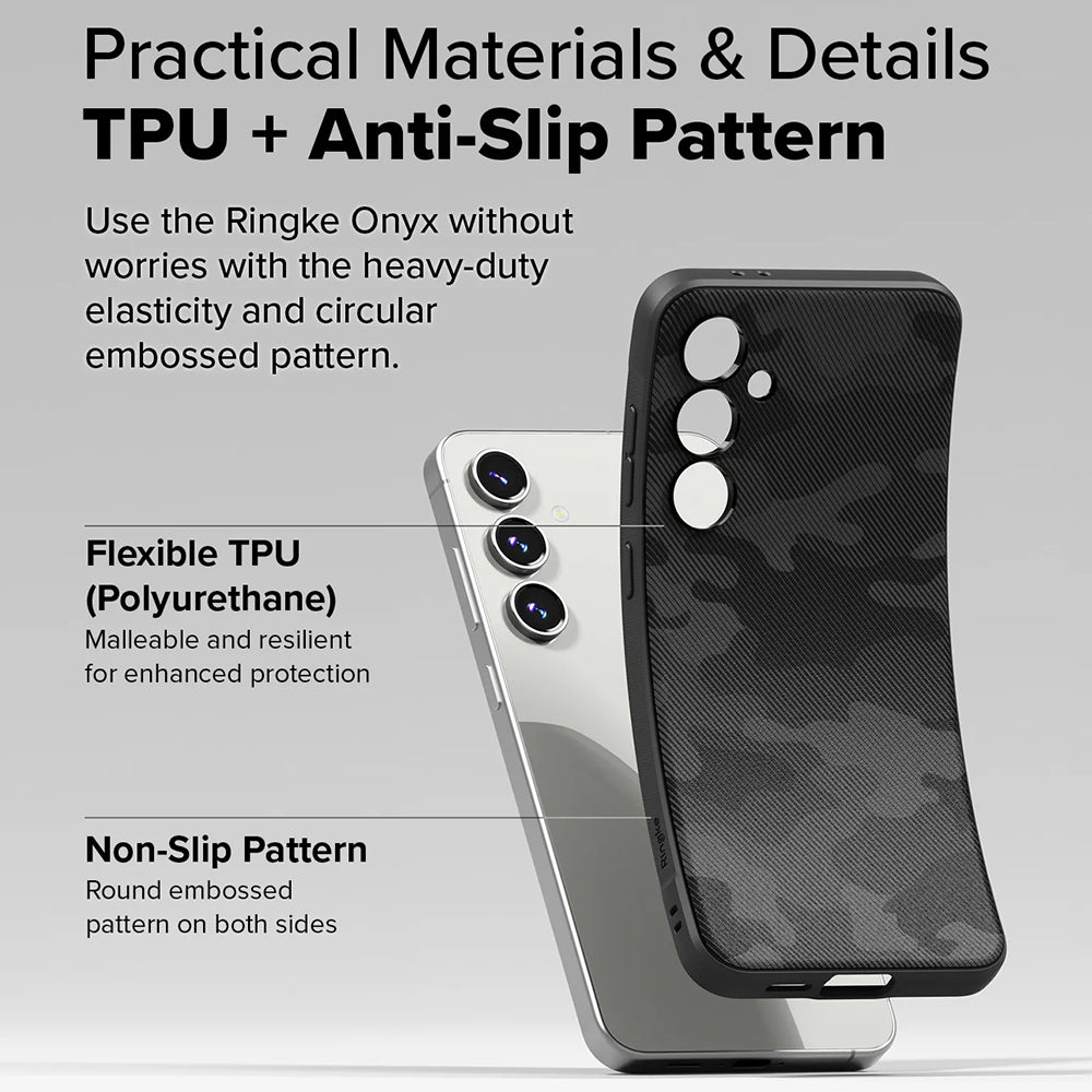 Ringke - Onyx Design - Galaxy S24 FE - Camo Black