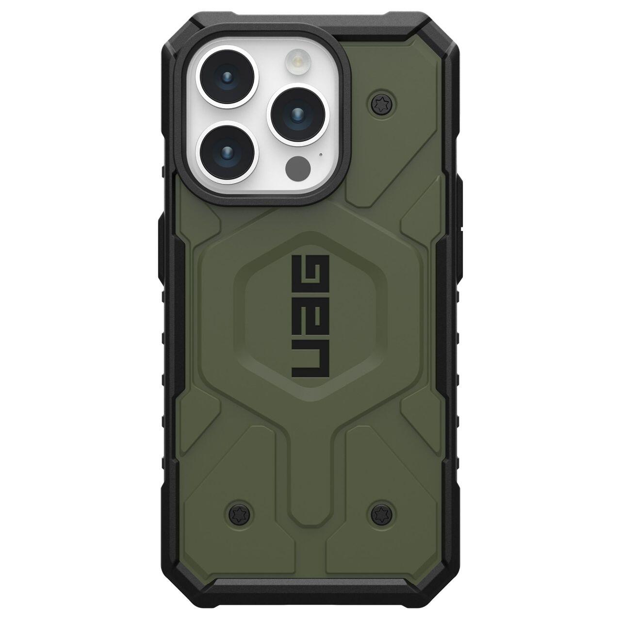 UAG - Pathfinder MagSafe - iPhone 15 Pro Max - Olive Drab
