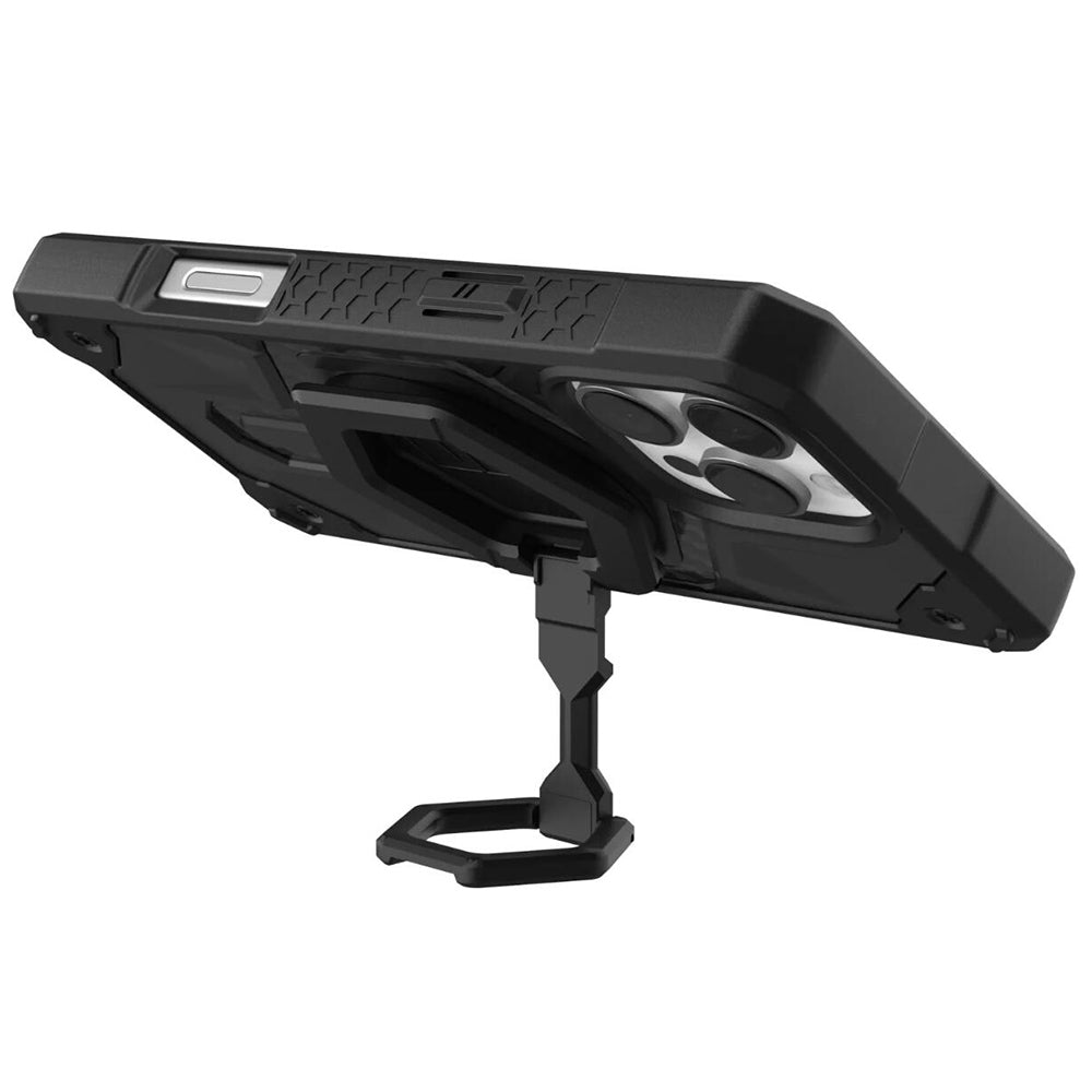 UAG - Monarch Pro MagSafe Bundle - iPhone 16 Pro Max - Carbon Fiber / Black Stand