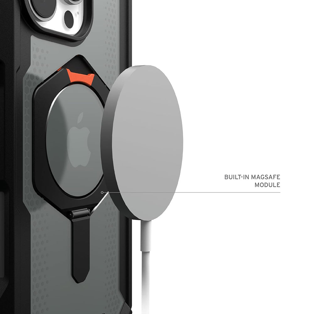 UAG - Plasma XTE MagSafe - iPhone 16 Pro - Black / Orange