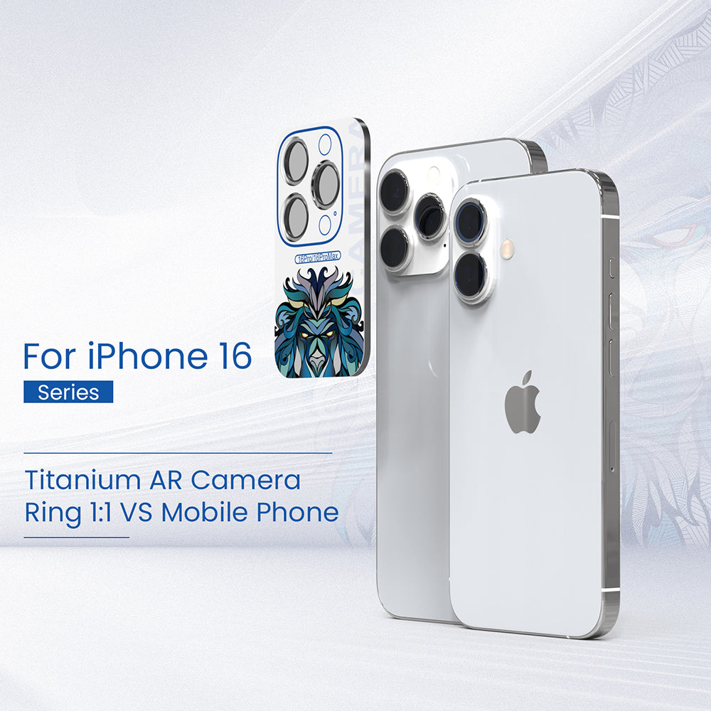 Lito - S+ Camera Glass Protector - iPhone 16 Pro / iPhone 16 Pro Max - Desert Titanium