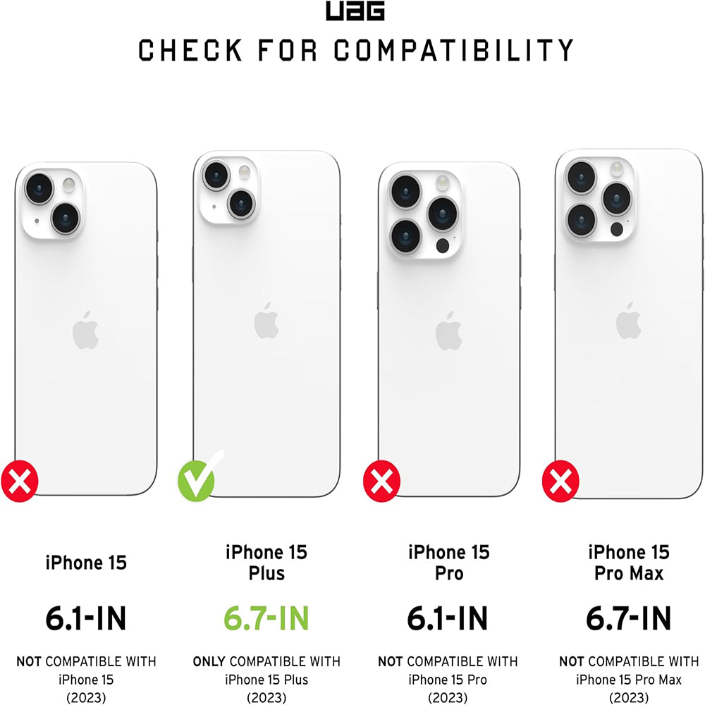 UAG - Pathfinder MagSafe - iPhone 15 Plus - Olive Drab