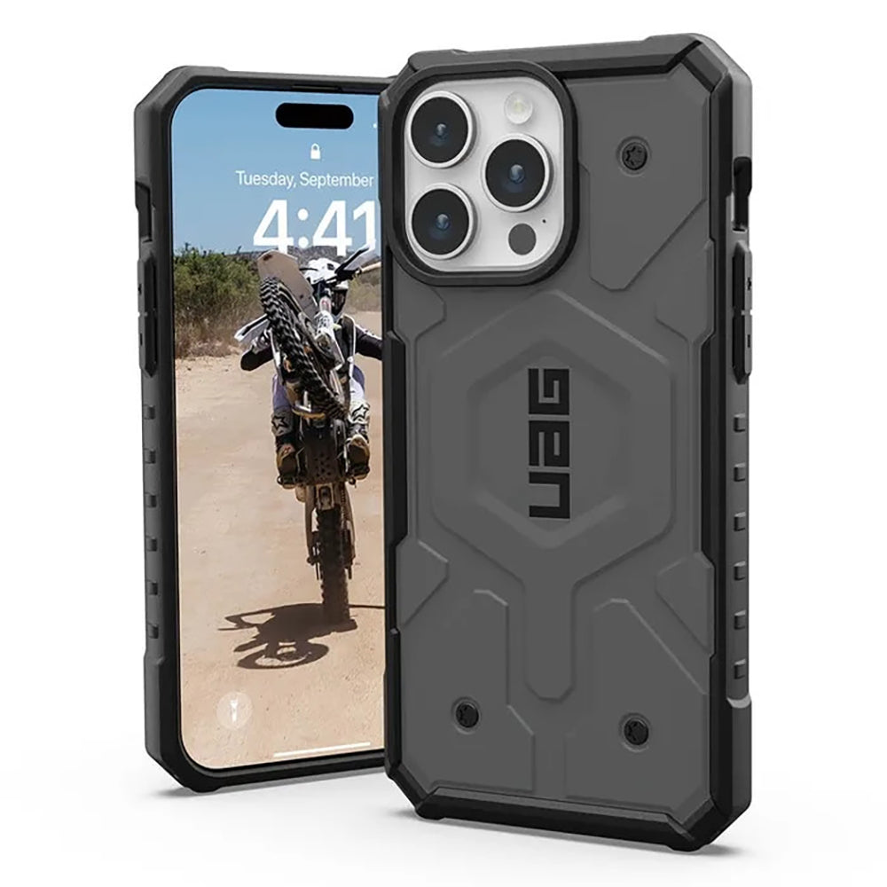 UAG - Pathfinder MagSafe - iPhone 16 Pro Max - Silver