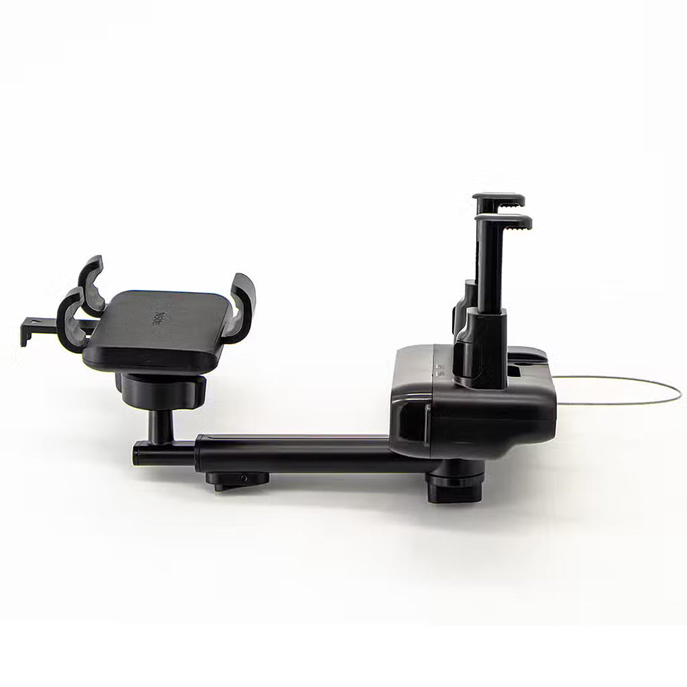 Yesido - Car Holder (C265) - Adjustable Multi-Angle, 360° Rotation, Spring Clip, for Rearview Mirror - Black