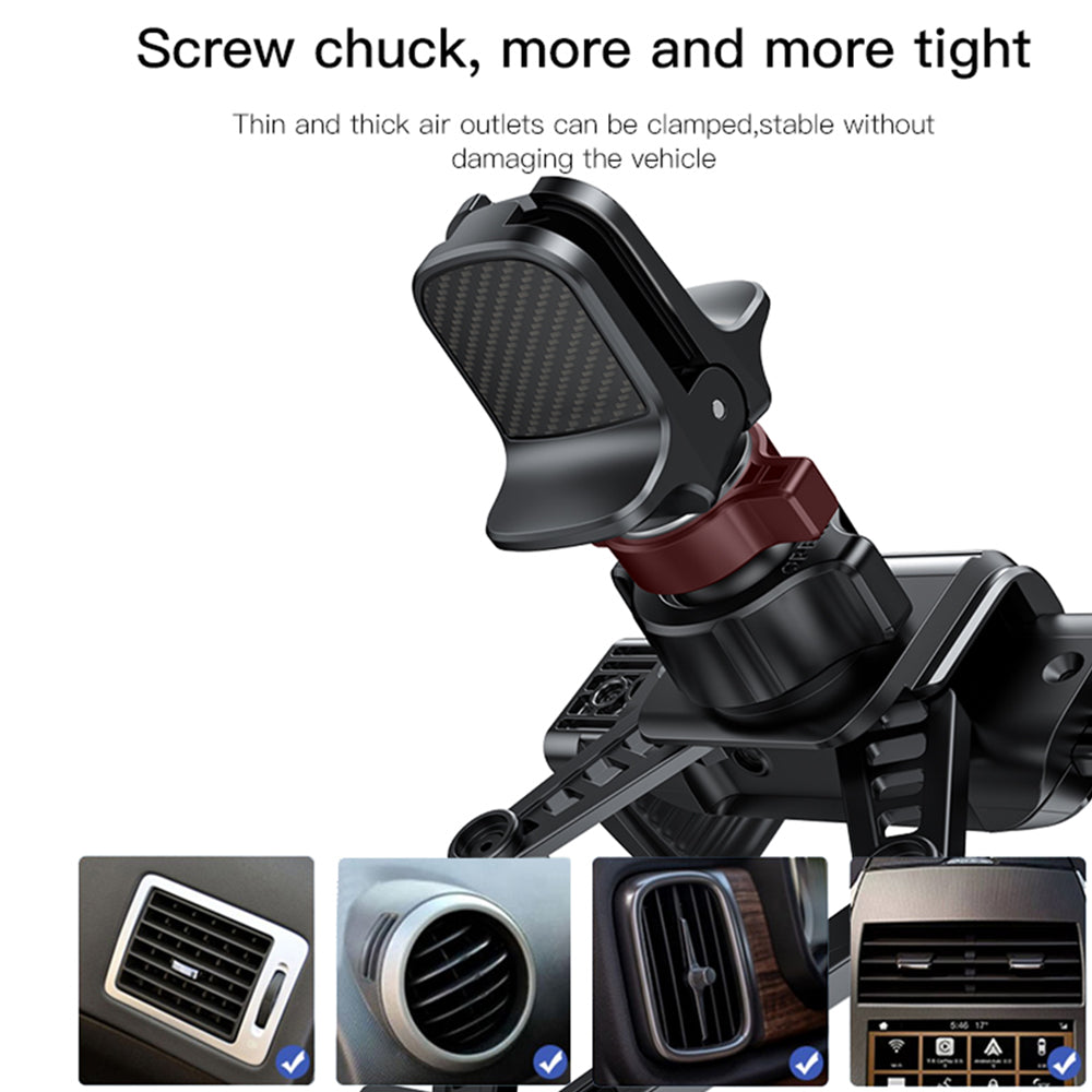 Yesido - Car Holder (C166) - Gravity Grip for Air Vent - Black