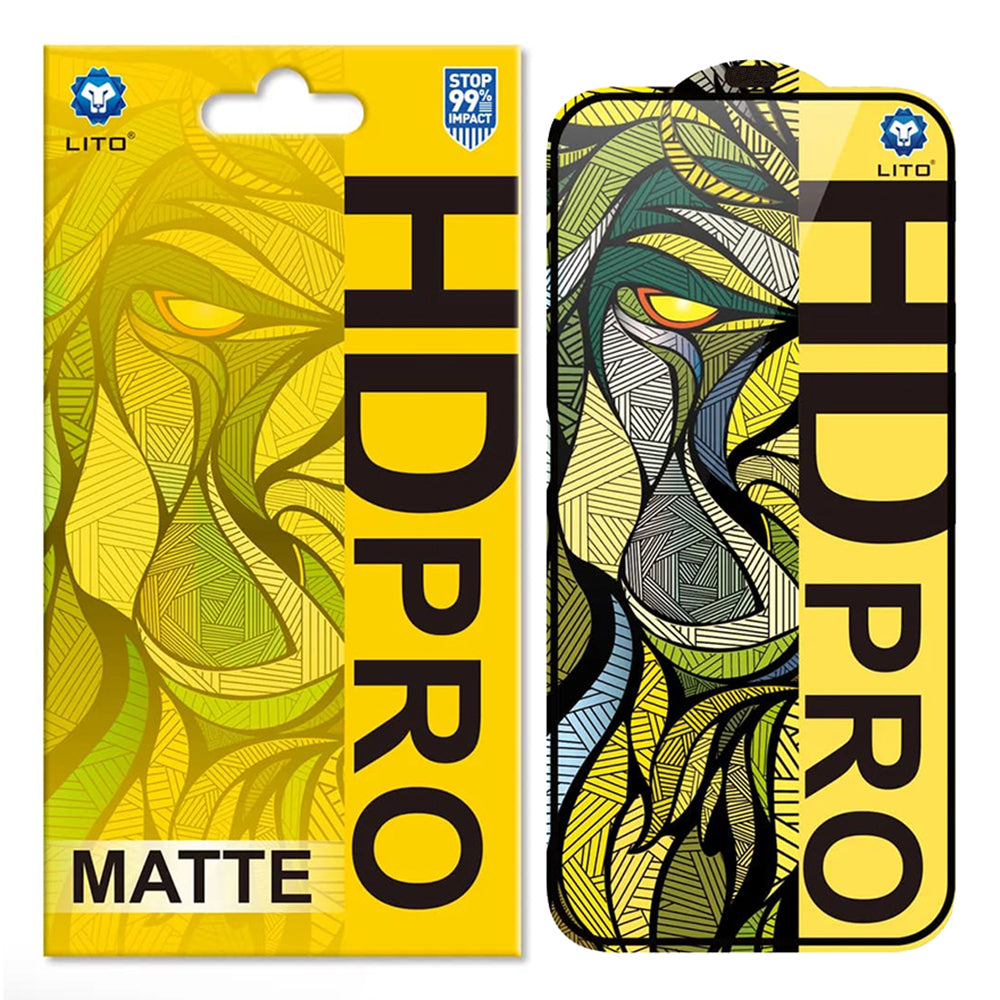 Lito - HD Pro Matte - iPhone 17 / iPhone 16 Pro - Black