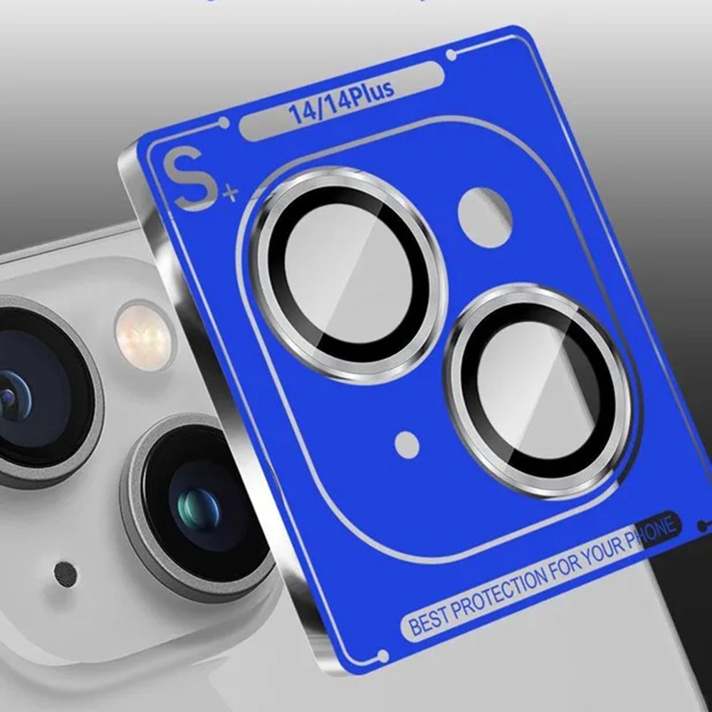 Lito - S+ Camera Glass Protector - iPhone 14 / iPhone 14 Plus - Silver
