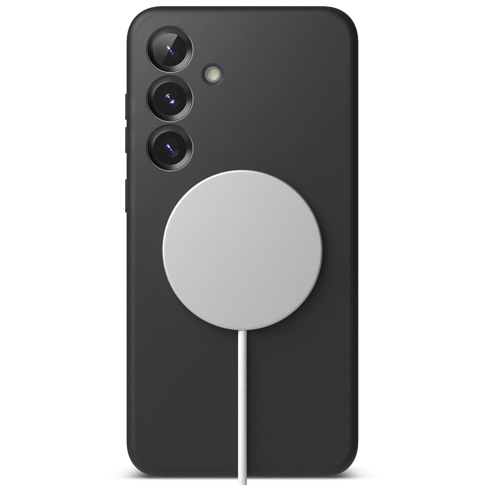 Ringke - Silicone Magnetic MagSafe - Galaxy S25 - Black