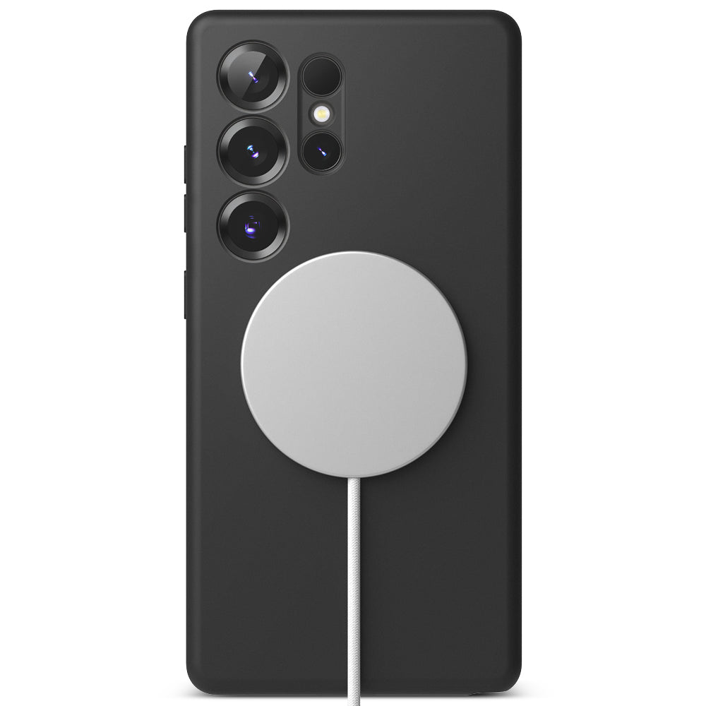 Ringke - Silicone Magnetic MagSafe - Galaxy S25 Ultra - Black
