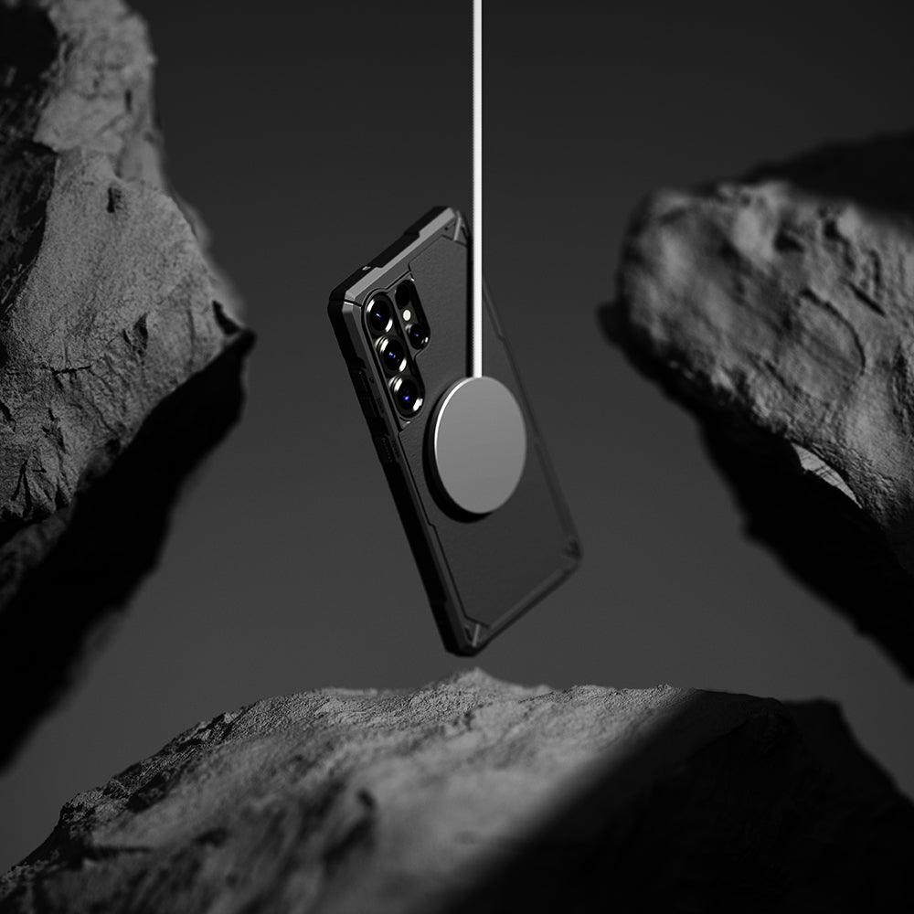 Ringke - Rugged Gear MagSafe - Galaxy S25 Ultra - Camo Black