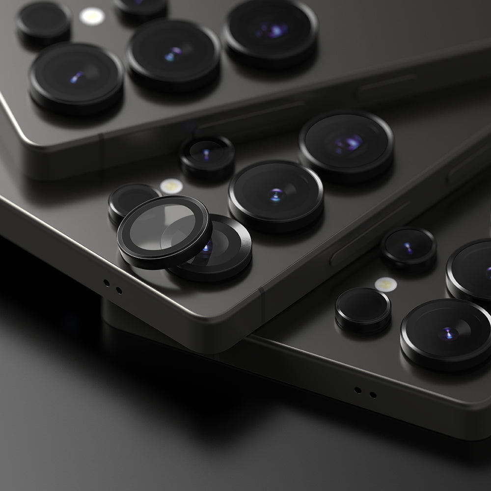 Ringke - Camera Lens Frame Glass - Galaxy S25 Ultra - Black