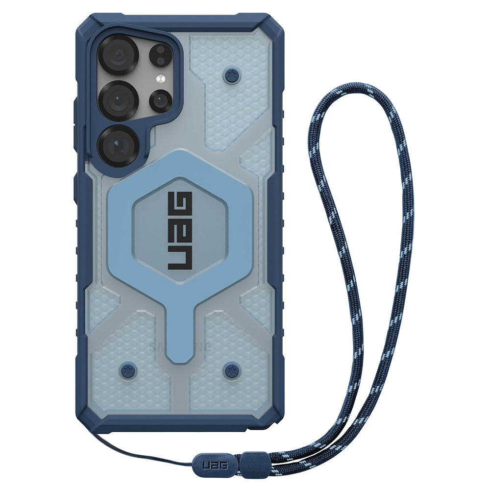 UAG - Pathfinder Clear MagSafe - Samsung Galaxy S25 Ultra - Blues Lanyard