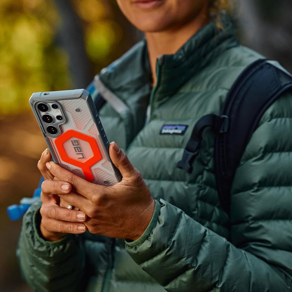 UAG - Pathfinder Clear MagSafe - Galaxy S25 Ultra - Blues Lanyard