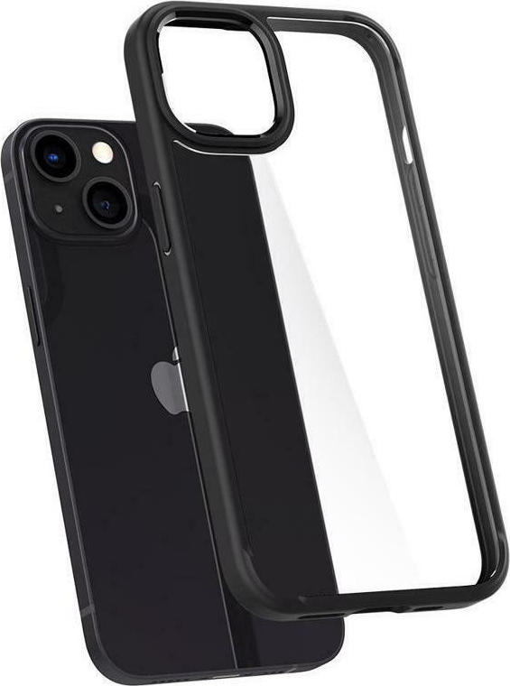 Spigen Ultra Hybrid Back Cover Πλαστικό 2mm Matte Black (iPhone 13)