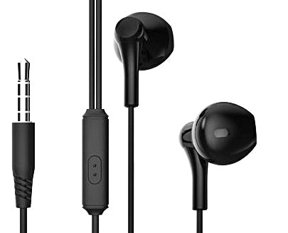 XO EP39 Earbuds Handsfree με Βύσμα 3.5mm Μαύρο