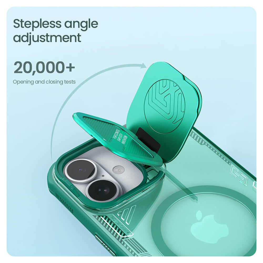 Nillkin - Iceblade Prop Magnetic (without Camera Cutout) - iPhone 16 - Green