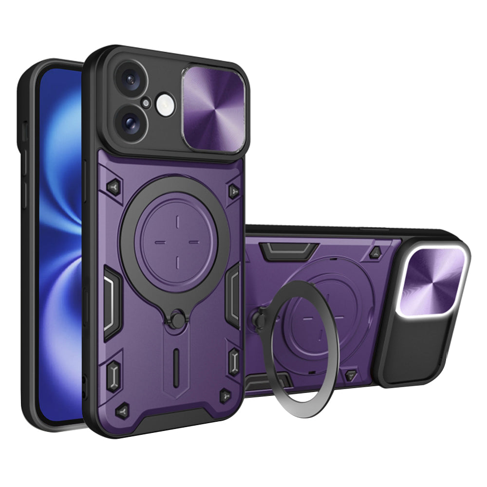 Techsuit - CamGuard Pro - iPhone 16 - Purple