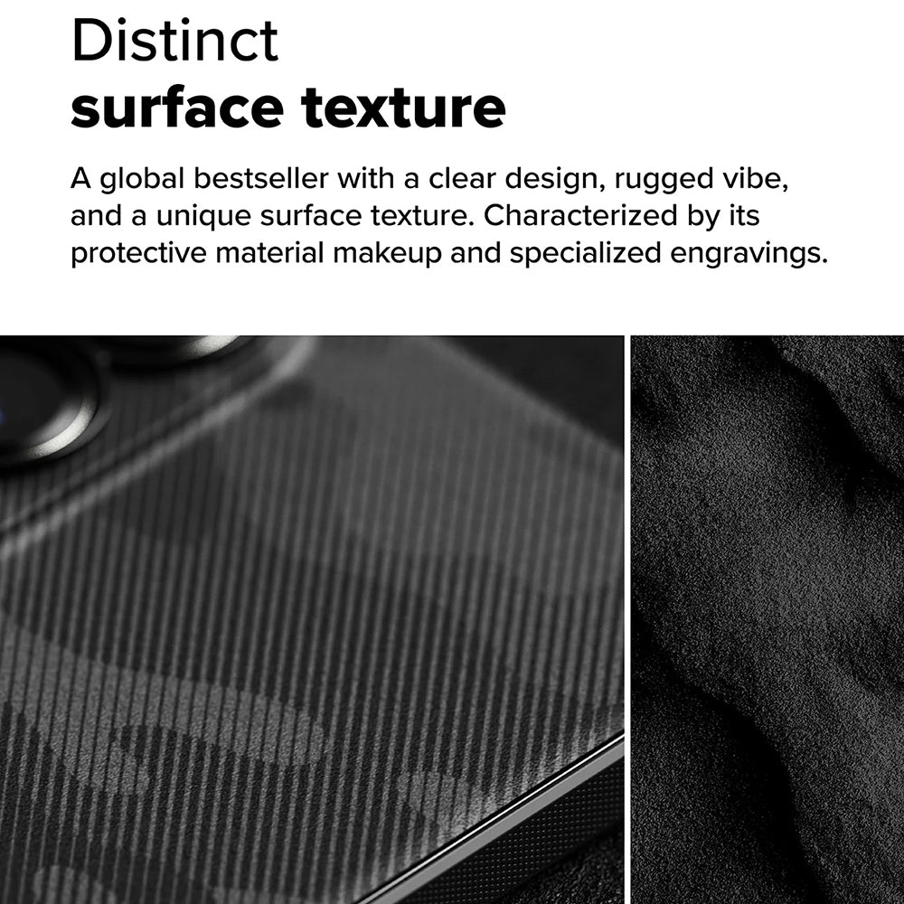 Ringke - Onyx Design - Galaxy S25 Edge - Camo Black