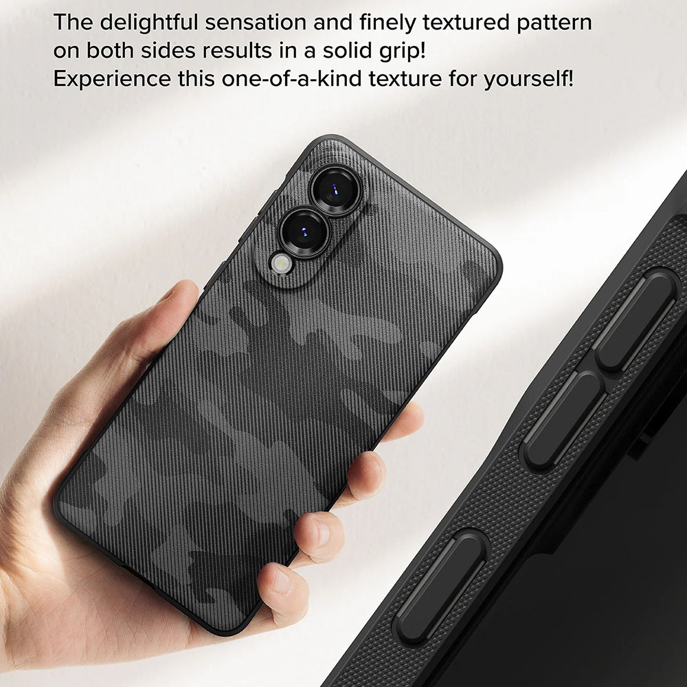 Ringke - Onyx Design - Galaxy S25 Edge - Camo Black