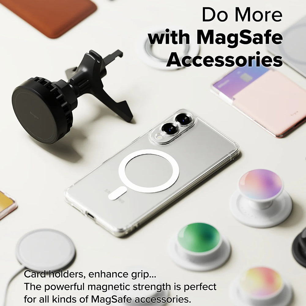 Ringke - Fusion MagSafe - Galaxy S25 Edge - Clear