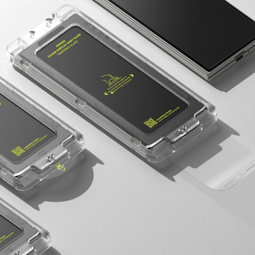 Ringke - Cover Display Easy Slide Tempered Glass (2 pack) - Galaxy Z Fold7 - Clear